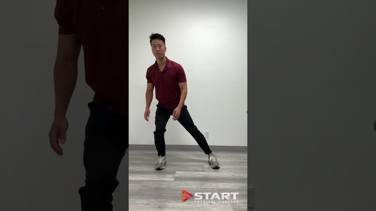 Side lunge with holds