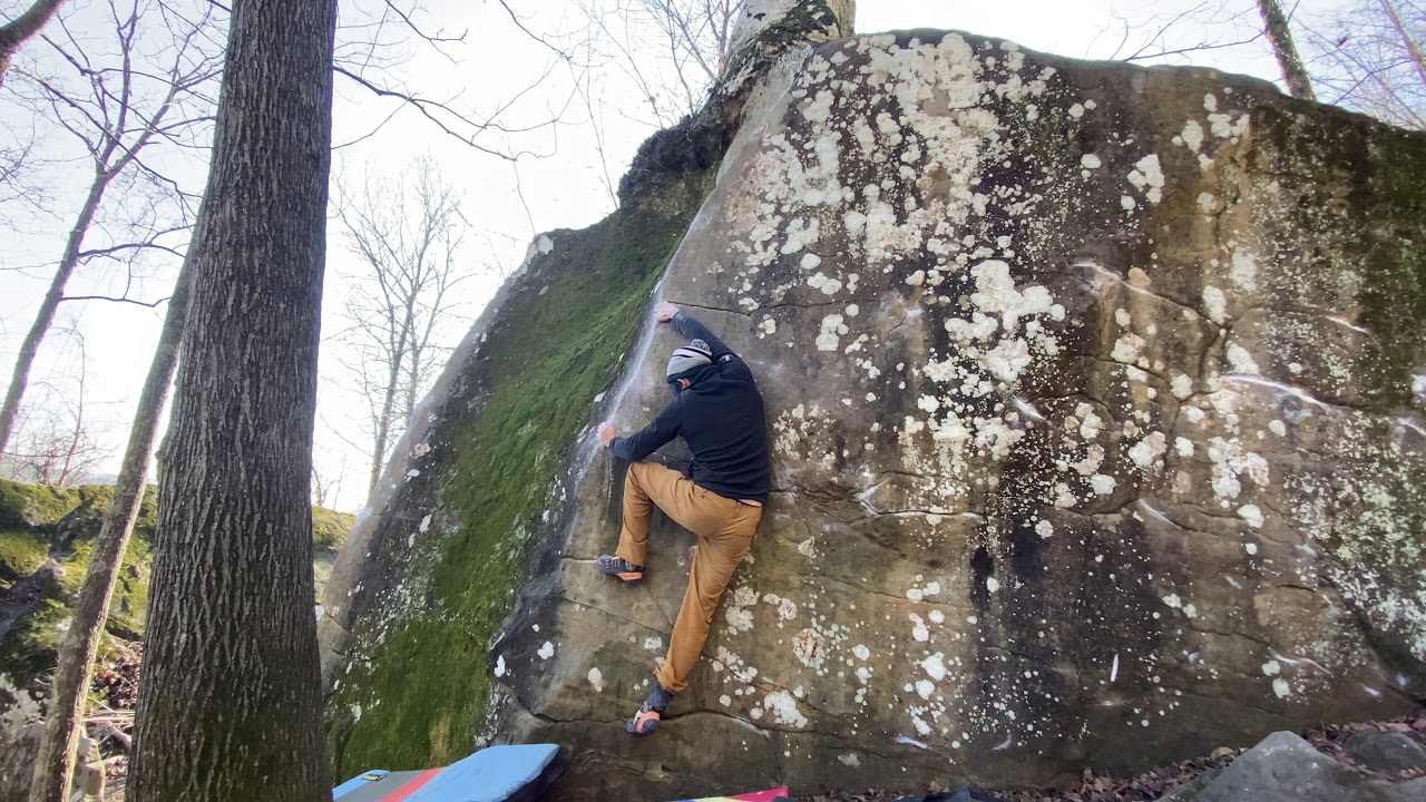 Arkansas Bouldering Horseshoe Canyon Ranch Memento V5 YouTube