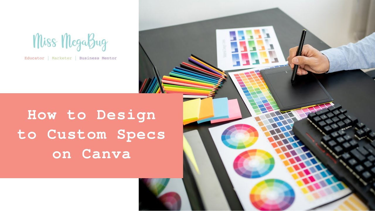How To Design To Custom Specs On Canva YouTube How To Design To Custom Specs On Canva YouTube