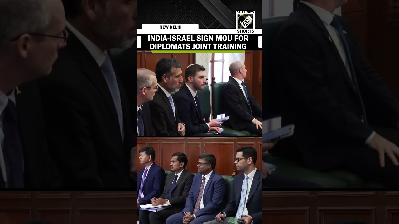 EAM Jaishankar, Israeli FM witness MoU exchange between India & Israel