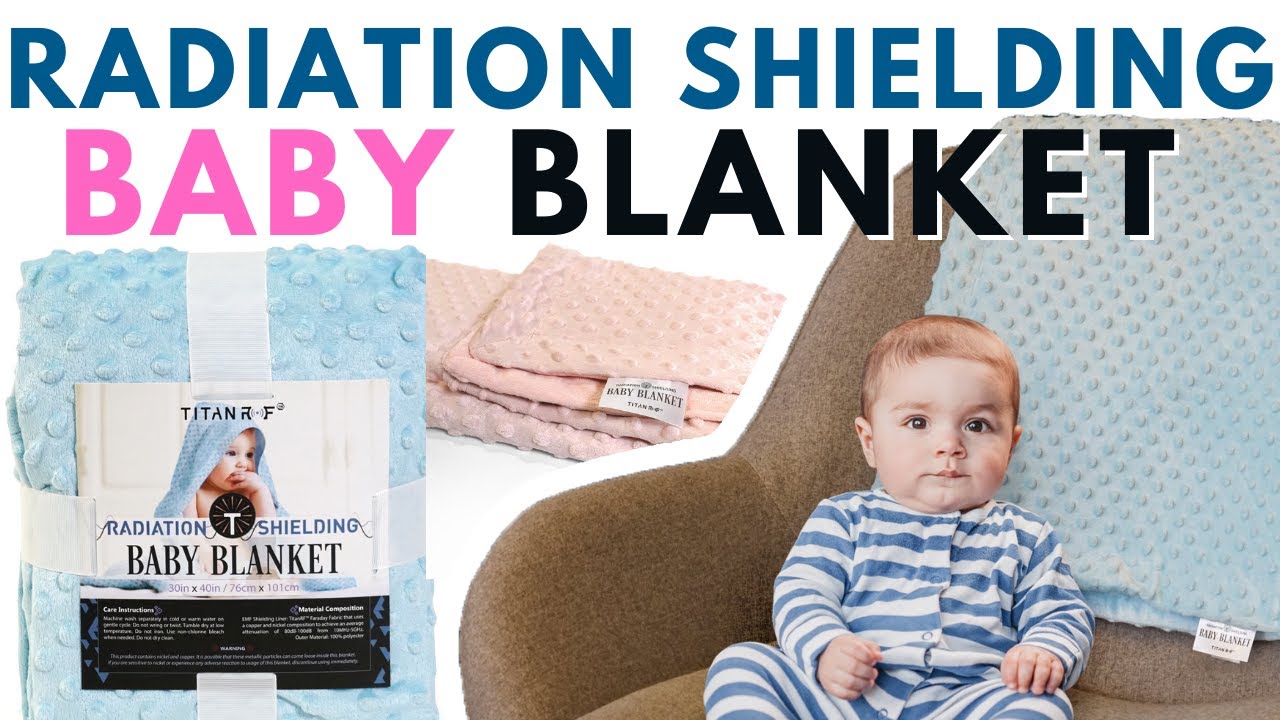 Testing the Mission Darkness™ Radiation Shielding Baby Blanket. Passes RF  Test & Reduces Radiation! 