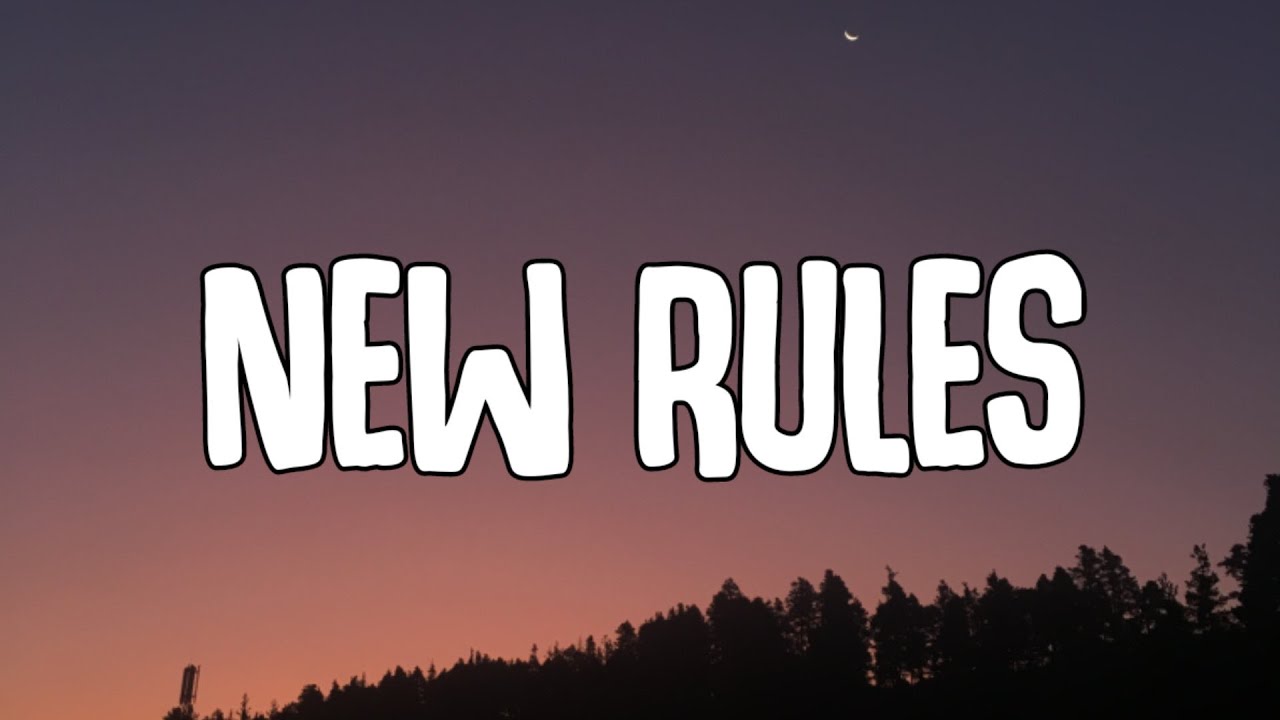 Dua Lipa - New Rules (Lyrics)