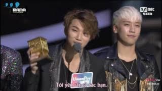 [Vietsub] BIG BANG - Song Of The Year MAMA 2015