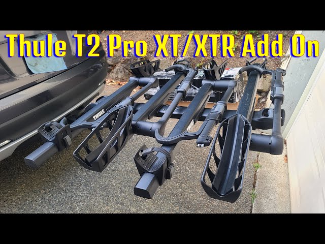 How to install Thule T2 Pro XT XTR Add On - YouTube