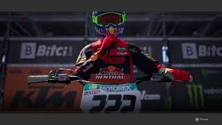 MXGP 2021 The Official Motocross Videogame 450cc through goggles screenshot 4