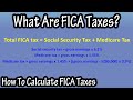 FICA Taxes Quiz