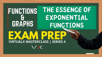 Functions & Graphs | Exam Prep – VirtualX MasterClass | Series 4