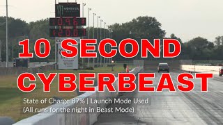 2024 Cybertruck breaks into 10 second 1/4 mile!
Took delivery Thursday, July 11th and immediately took to track last night July 12th. This thing is insanely fast for a nearly 7,000lb vehicle! On a properly prepped surface and potentially slicks I have no doubt this would be in the mid 10s.
Through nearly every run I could feel the truck slipping through the 60ft as it was trying to put the power down! Tesla built a hell of a truck with this thing.
#cybertruck #cyberbeast #tesla
00:00 Introduction
00:10 Cyberbeast vs. Z28 10.96
00:30 Cyberbeast vs. 2023 Supra 10.97
00:52 Cyberbeast vs. 2007 Mustang GT 11.14
01:17 Cyberbeast vs 2023 X6M 10.99
01:46 Cyberbeast vs C6 Vette Turbo 11.03
02:11 Cyberbeast vs F150 5.0 11.01 2024 Cybertruck breaks into 10 second 1/4 mile!