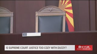 Is Supreme Court justice too close to Ducey?