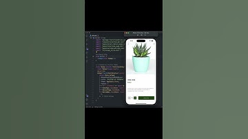 flutter plant app Ui design