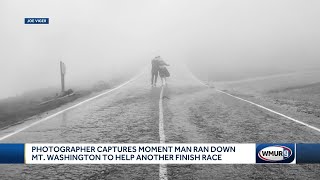 Photographer captures moment of inspiration on Mount Washington
