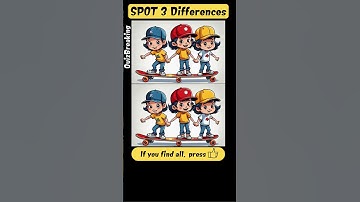 spot 3 differences, Only 5% can find all. #quiz, #puzzle,#prevent dementia