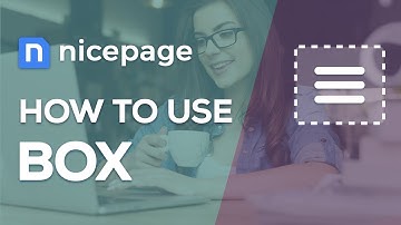 How to use the Box element to build responsive websites
