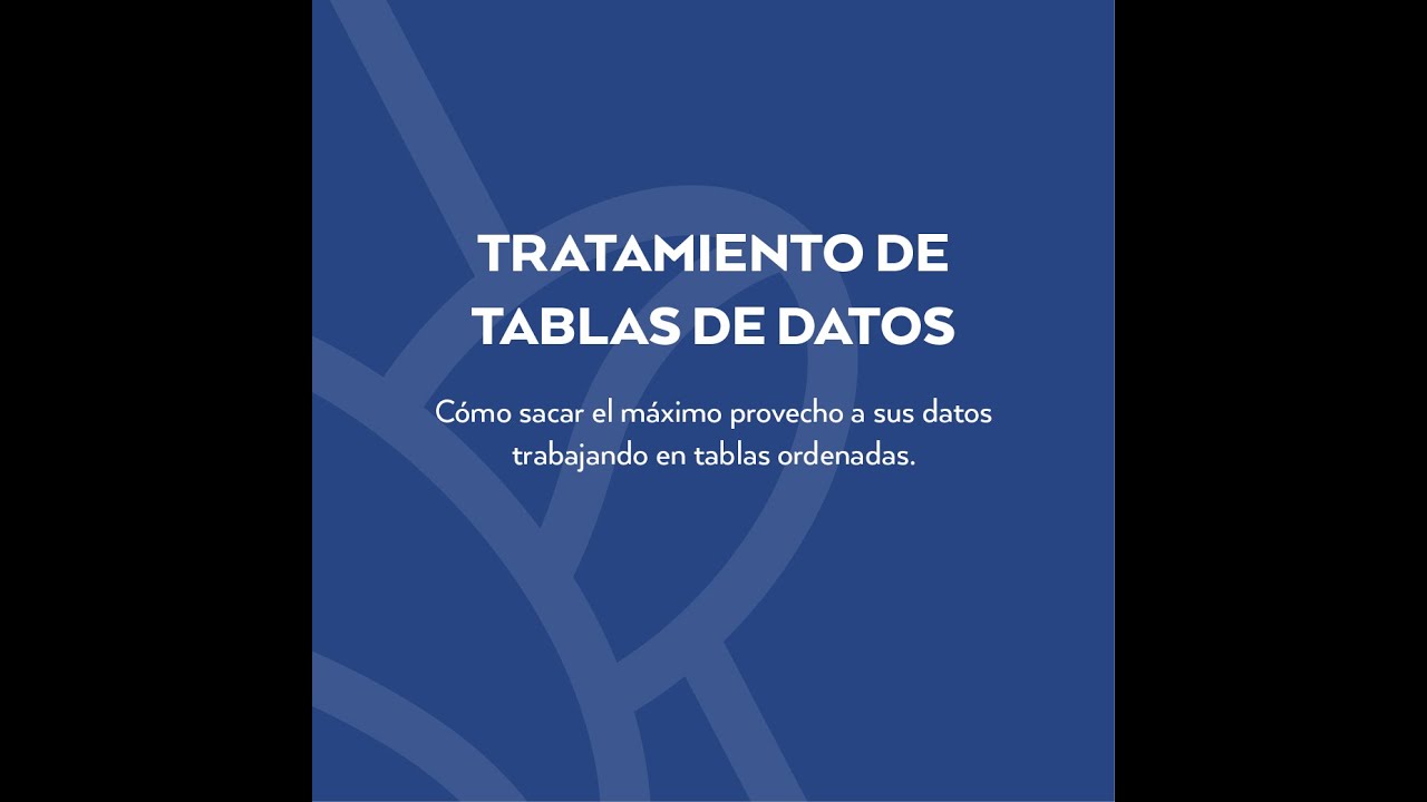 Tutorial #GISAnacafé | 02 Tratamiento de tablas de datos - YouTube