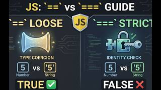JavaScript == vs === Explained | Loose vs Strict Equality