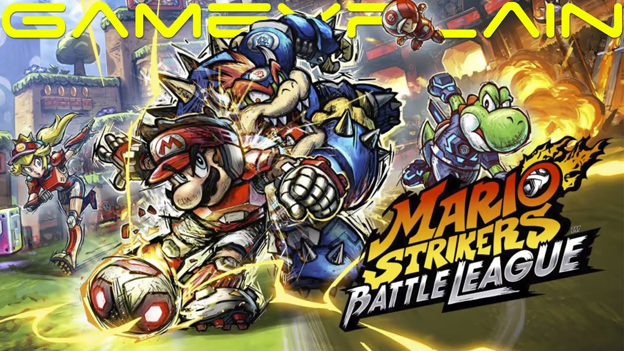 Mario Strikers: Battle League - Overview Trailer (Japanese) - YouTube