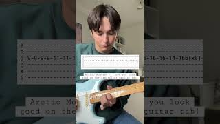 How to play Arctic Monkeys - I Bet You Look Good On The Dancefloor (guitar tabs) #arcticmonkeys