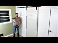 The $40 Modern Barn Door - Easy DIY Project