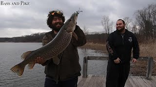 MONSTER Michigan Pike FISHING!