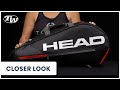 Take a closer look at the Head Tour Team 6 Pack Tennis Racquet Bag