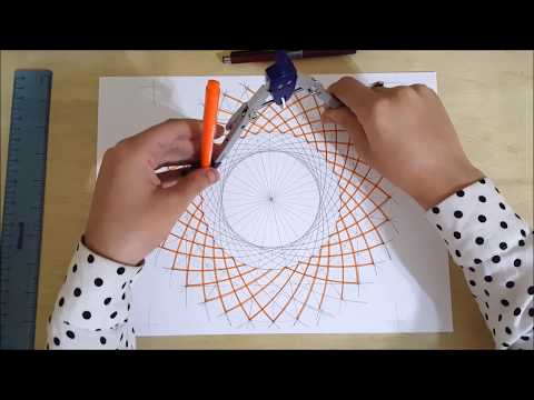 Pattern #16 details - How to draw an Islamic geometric pattern | زخارف اسلامية هندسية