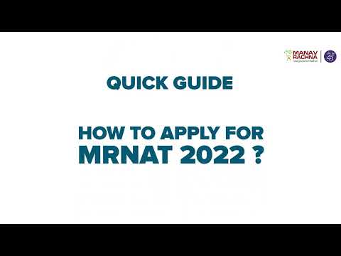 How to apply for MRNAT 2022