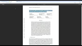 Score Based Generative Modeling (Implementation)