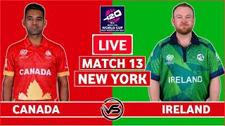 IRE vs CAN Live Match | T20 World Cup Live Score & Commentary | Ireland vs Canada Live Match Today