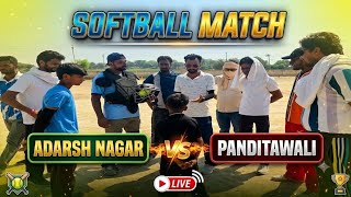 आदर्श नगर v/s पंडितावाली softball #softball #softballhitting #usa  screenshot 3