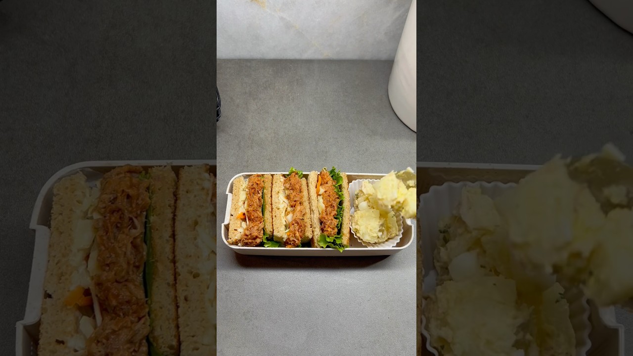 Pack my lunch with me 🍱 #letspacklunch #asmr #bentobox #healthy #lunchboxideas #lunchideas #foodie