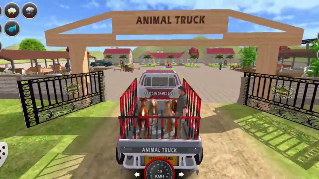 Wild Animal Cargo Truck Driving Game 3D - Animal Transport Cargo Truck 2025 - Android Gameplay