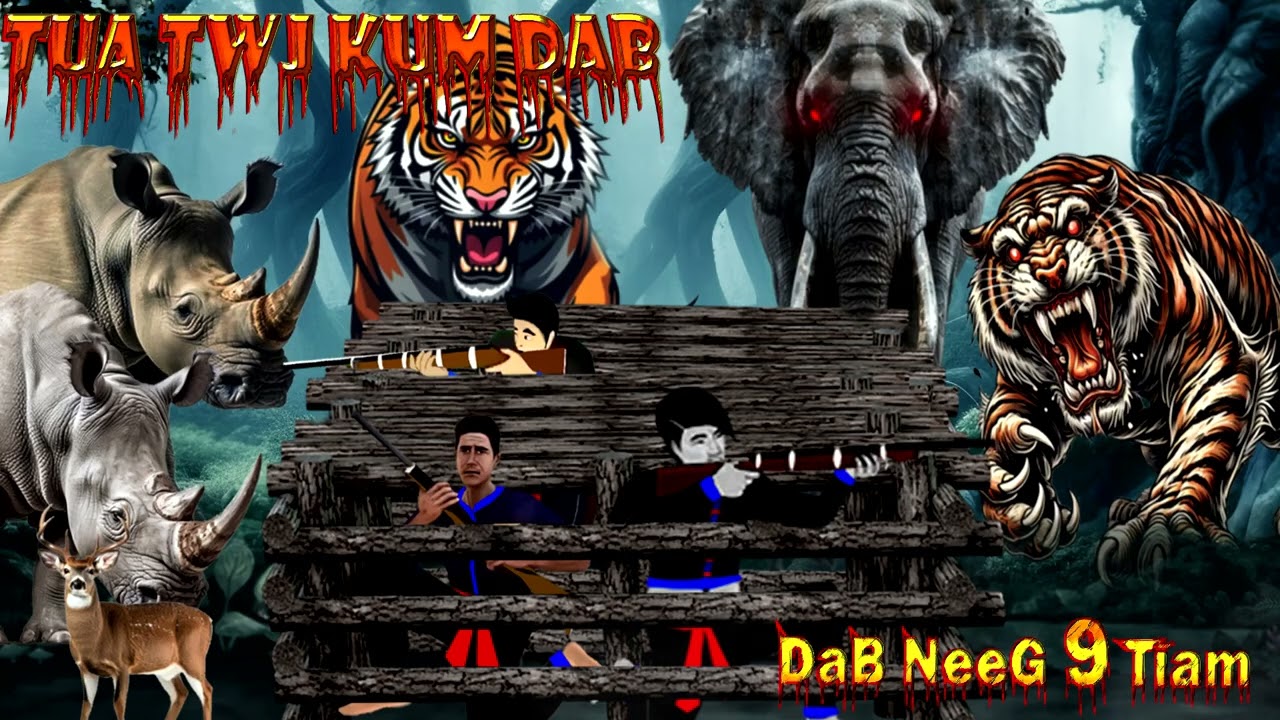 dab neeg 3 kwv tij tua twj kum muaj dab txaus ntshai heev