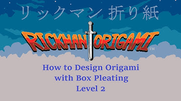 Box Pleating: Origami Design Tutorial (Level 2)
