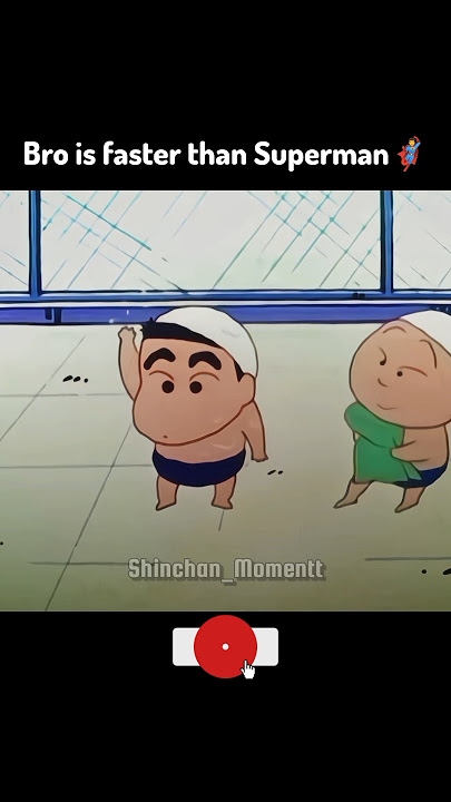 Shinchan is faster than superman 🦸‍♂️ #shinchan #edit