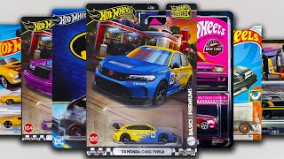 Showcase - Hot Wheels Boulevard Mix A Case, Toyota 1985 Hilux 4x4, Kroger C, Batman Cars & More.