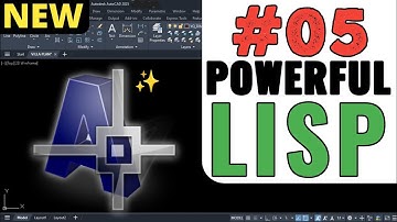 "05 Powerful AutoCAD LISP Routines : CAD Tutorials"