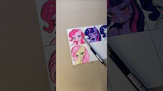 drawing fluttershy #drawing #art #painting #cartoon #fluttershy #mylittlepony #shorts