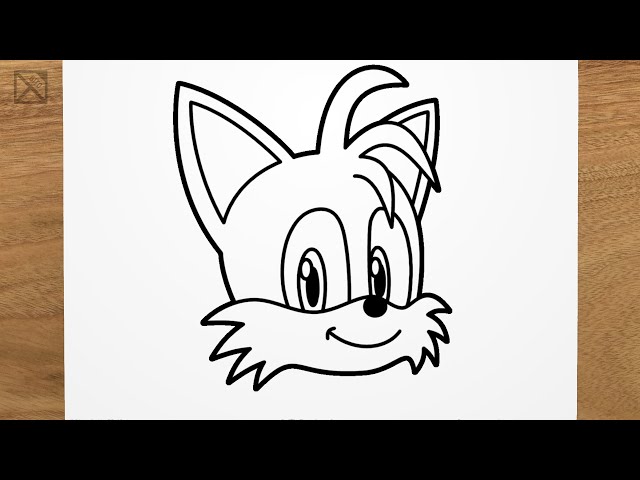 Como Desenhar o Tails [Sonic, the Hedgehog] - (How to Draw Tails