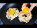 I have never eaten such delicious eggs! Quick and easy breakfast in 10 minutes!