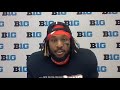 Trey Sermon post-game interview | Big Ten Championship: Ohio State-Northwestern