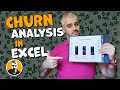 Performing Customer Churn Rate Analysis in Excel