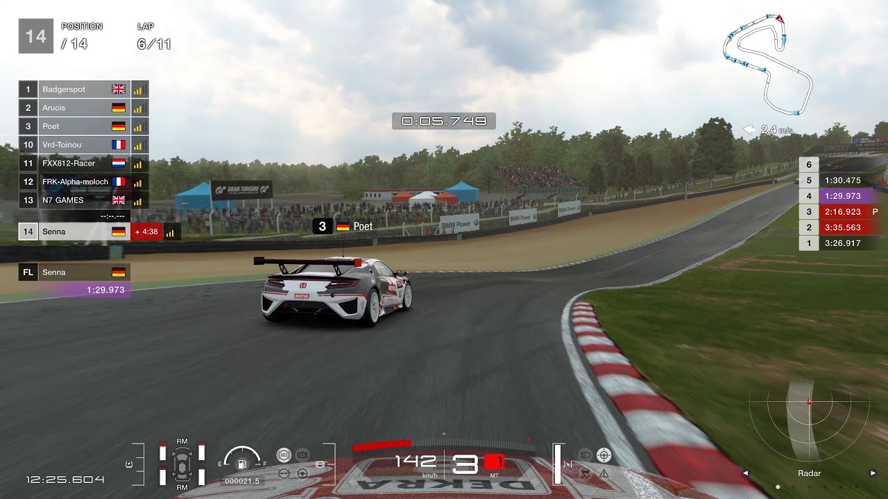 Gran Turismo 7 | Daily Race C | Brands Hatch Grand Prix Circuit | Alfa ...