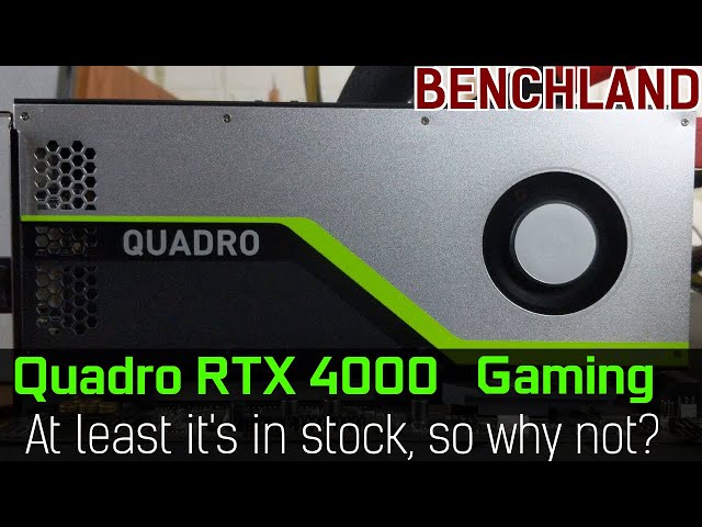 PNY Quadro RTX 4000 8GB GDDR6