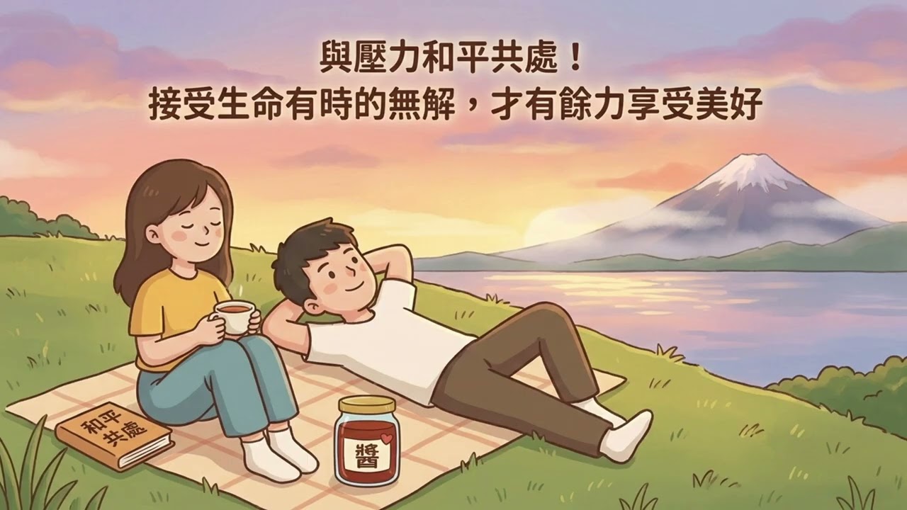 就醬過日子｜與壓力和平共處！接受生命有時的無解，才有餘力享受美好