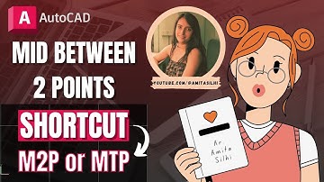 Quick AutoCAD Tip: Mid Between 2 Points (M2P or MTP)
