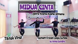 MIDUA CINTA || Salira Ayena Ayana Dimana || Senam Kreasi Lagu Sunda By Annie Gendhis