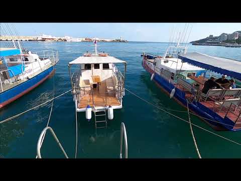 🔥 Прогулка по городу Ялта. Вся набережная Пляжи Ялты. Море.Погода 22 Мая 2022 Крым / Жизнь в Ялте