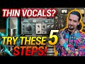 5 GOLDEN Steps for PRO Vocals #bigvocals