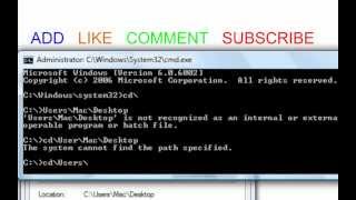 Command Prompt Tutorial 2013- Creating New Files