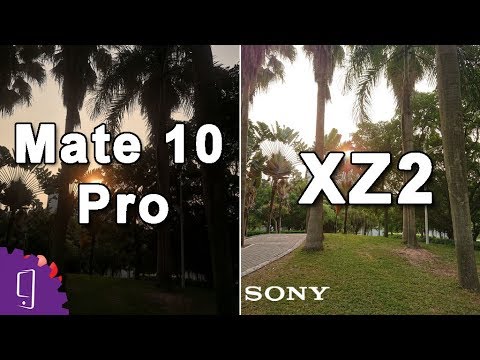 Sony xperia xz2 vs huawei mate 10 pro